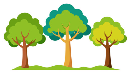 vector illustration of a tree