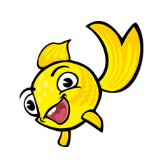 funny goldfish, comic
