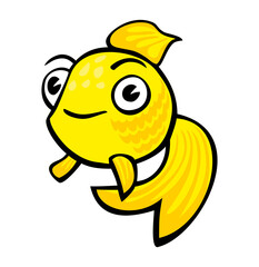 funny goldfish, comic
