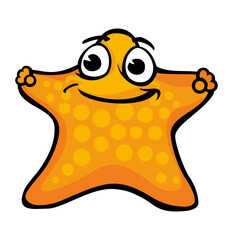 funny starfish, comic 