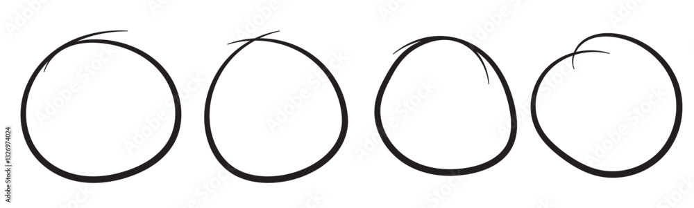Poster grunge round shapes. grunge banner collection. set of black brush circle. ink circle icon. black sim