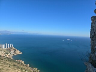 Gibraltar rock scene 