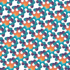 abstract colorful seamless geometric floral pattern mandala background wallpaper