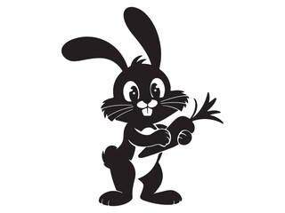 rabbit with a carrot