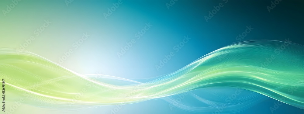 Poster sleek digital technology banner with abstract tech motifs and forward looking innovation concept