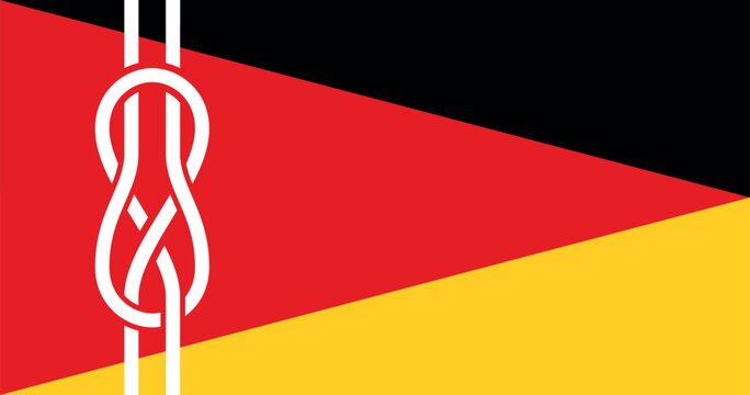 German Society for Flag Studies (DGF) High Quality Flag Clipart, Flag Icon, Vector Illustration, Premium Quality Digital Download