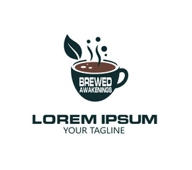 café restaurant brand logo