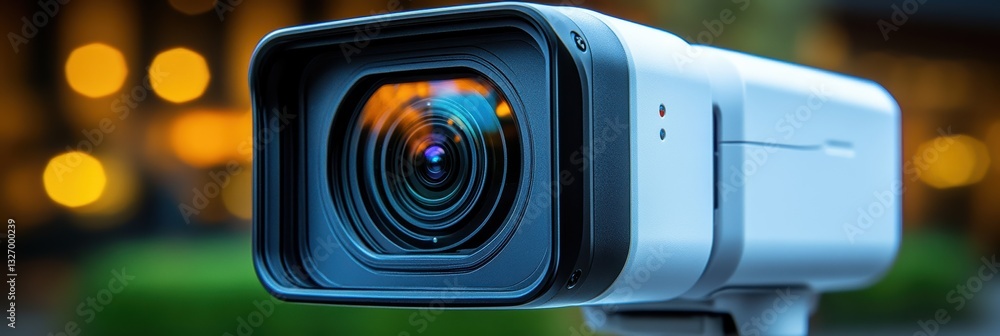 Poster motion detection camera designed for capturing high-resolution footage in various settings