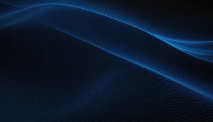 Blue velvety abstract wavy background on dark background
1
