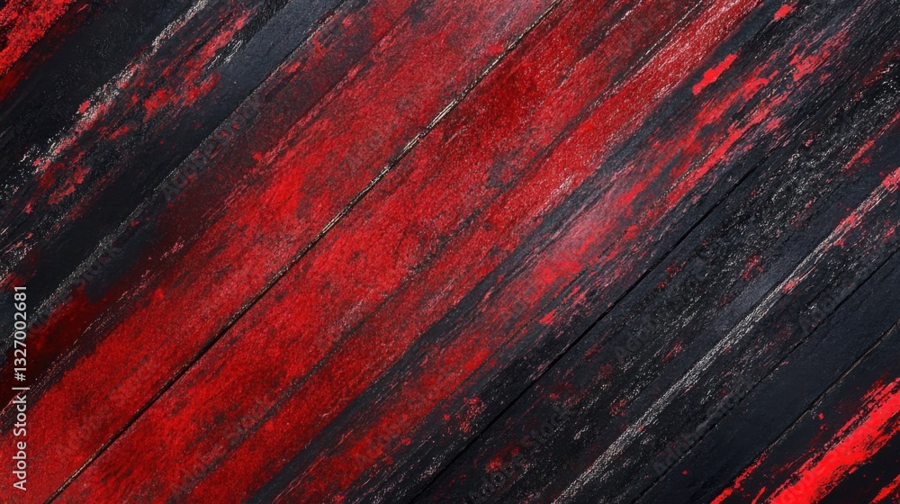 Poster red and black background with diagonal lines, a dark abstract design. modern vector illustration for
