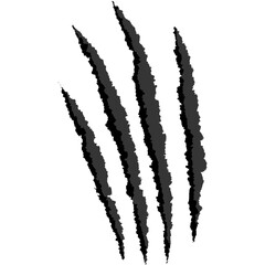Claws marks. Claw mark scratch. Tiger claw marks. Glamour 