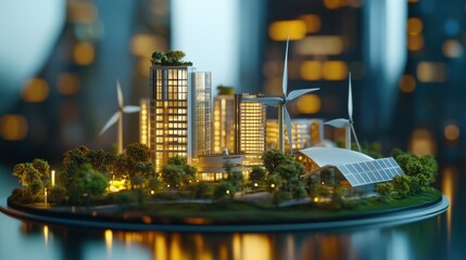 Insights into energy utilization presented through cutting-edge displays. 