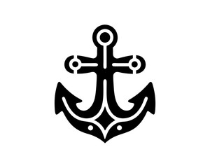 creative details anchor icon vector illustration