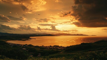 日本の田舎の風景