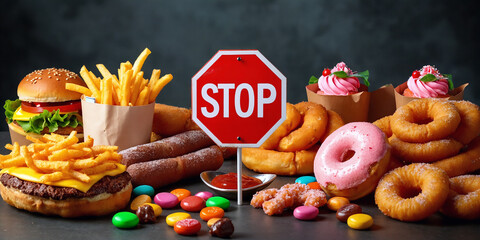 Say no to unhealthy eating