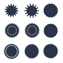 set of vector stickers