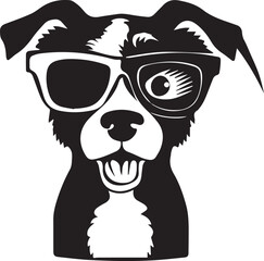 The funny dog