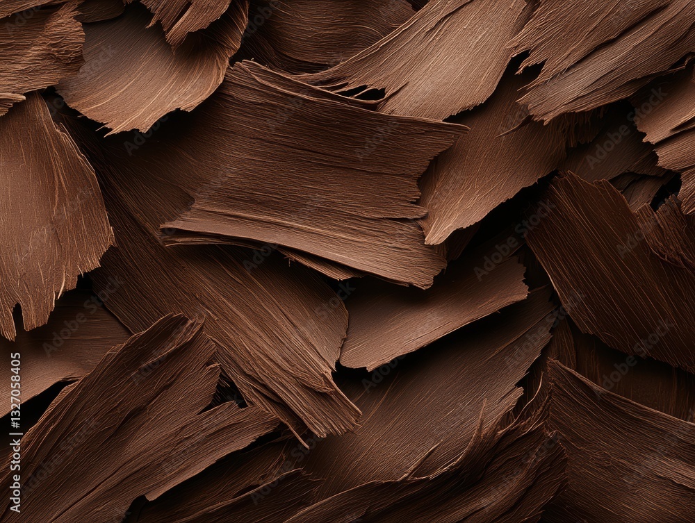 Aufkleber exploring the intricate beauty of coconut shell texture illuminated by soft natural light generative