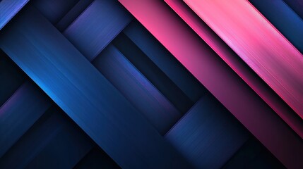 Obraz premium Abstract diagonal stripes, vibrant colors, dark background, design element