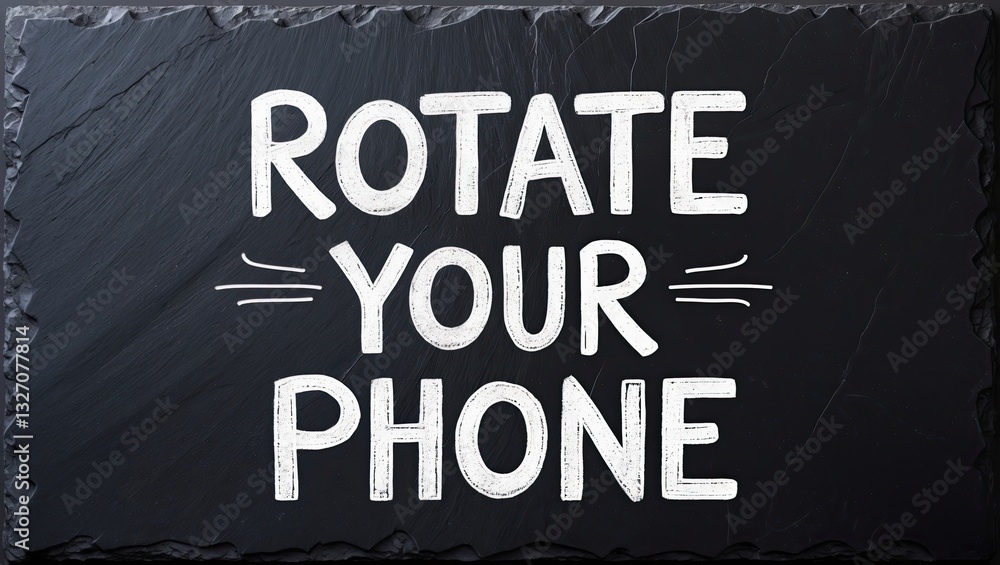 Poster this image features bold white text on a textured dark slate background, with an emphasis on encoura