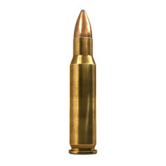 Bullet isolated on transparent background