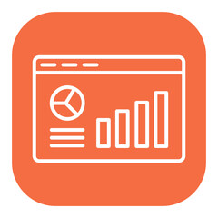 Webpage Statistics Icon