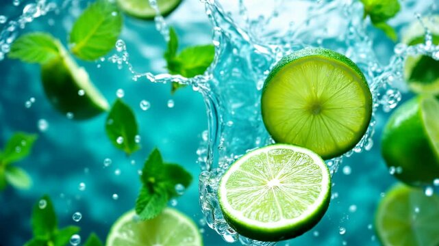 Vibrant Refreshing Video Background: Dynamic Energy, Bright Colors, Positive Vibes, Perfect for Upbeat Content, Social Media, Marketing Campaigns, Presentations, Motion Graphics, and Dynamic Visuals. 