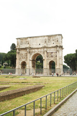 Fototapeta premium Photographie de l'arc de triomphe de Rome 