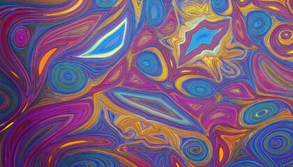 abstract colorful background with stars