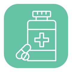 Fototapeta premium Medicine Icon