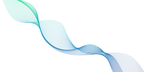 modern wavy curved geometric line patterns, Geometrical and business and technology concept blend line abstract wave on white background, dynamic wave flowing lines abstract background.