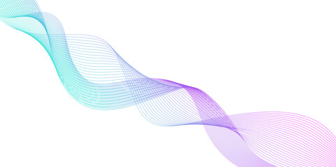modern wavy curved geometric line patterns, Geometrical and business and technology concept blend line abstract wave on white background, dynamic wave flowing lines abstract background.