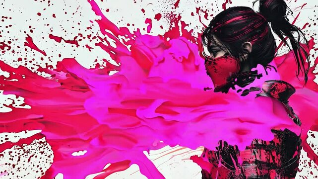 侍ループグラフィックエフェクト