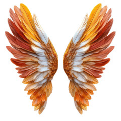 Fototapeta premium wings isolated transparent background