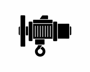 creative details winch icon vector illustration