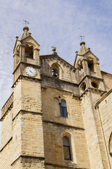 Église de San Vicente à San Sebastian en Espagne