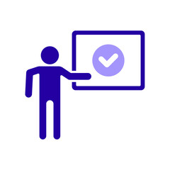 Icon a correct, isolated against a clean background.