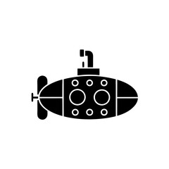 creative details submarine icon vector illustration