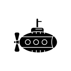 creative details submarine icon vector illustration