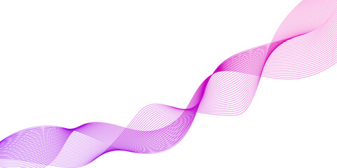 geometric lines abstract curved wave sound frequency equalizer, Wavy flowing curve pattern of digital modern technology and geometry, modern color gradient abstract geometric wave lines on white.