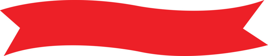 Banner ribbon clip art design on plain white transparent isolated background for card, shirt, hoodie, sweatshirt, apparel, tag, mug, icon, poster or badge