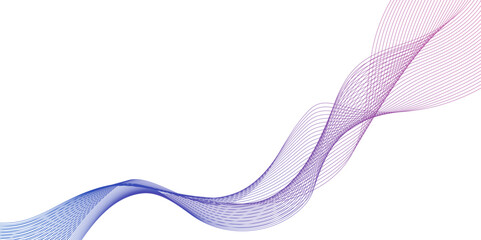 line of modern abstract patterns with soft gradient colors, dynamic and floating geometric curve wave line patterns, modern sound equalizer with curve wavy geometric line patterns.