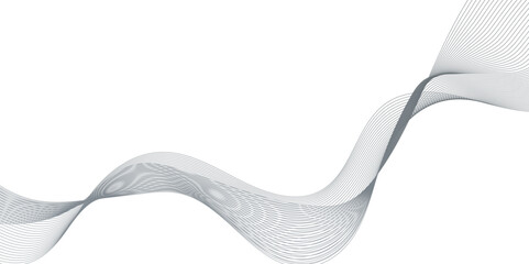 Modern dynamic wave flowing abstract geometric line patterns, digital and modern seamless abstract curved wave line, Wavy flowing curve pattern of digital modern technology and geometry.
