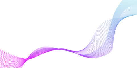 Modern dynamic wave flowing abstract geometric line patterns, digital and modern seamless abstract curved wave line, Wavy flowing curve pattern of digital modern technology and geometry.