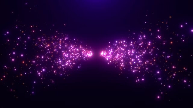 sparkle stars isolated logo animation loop