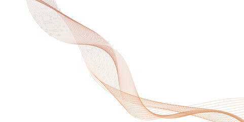geometric abstract curved wave line on white background in unique style, abstract color gradient technology blend smooth wave lines, geometric abstract lines pattern or wavy stripes for business.