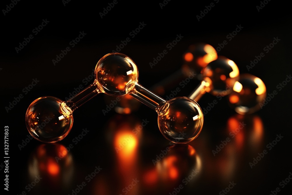Poster close-up view of a group of glass balls with intricate designs and colors