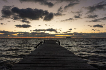 Sonnenaufgang am Strand