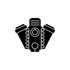 creative details ship engine icon vector illustration 