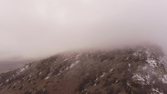 fog in the mountains